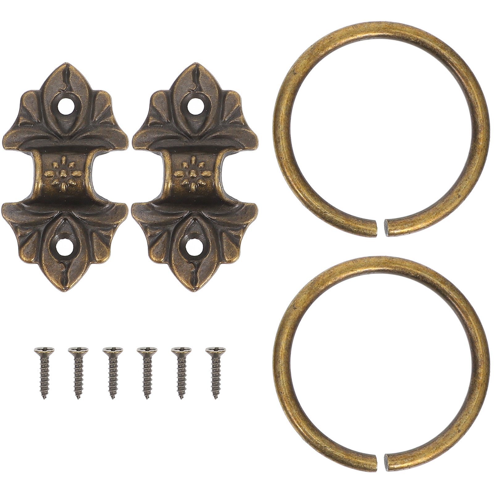 Vintage Furniture Hardware Replacement - 2 stuks vintage stijl ronde ring