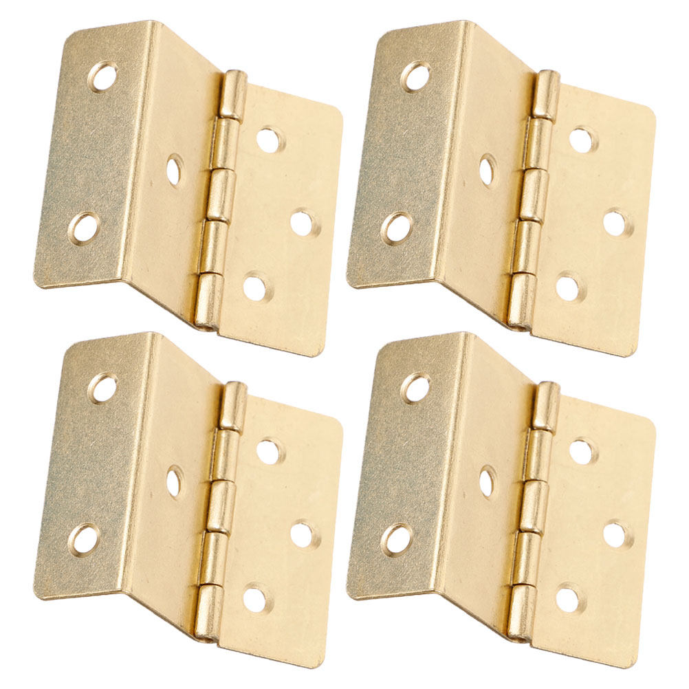 Vintage Furniture Hardware Replacement - 4 stuks vintage drievoudige scharnieren van