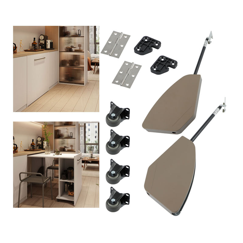 Furniture And Hardware - Moderne ijzeren meubelbeslagset, doe-het-zelf ruimtebesparend onzichtbaar