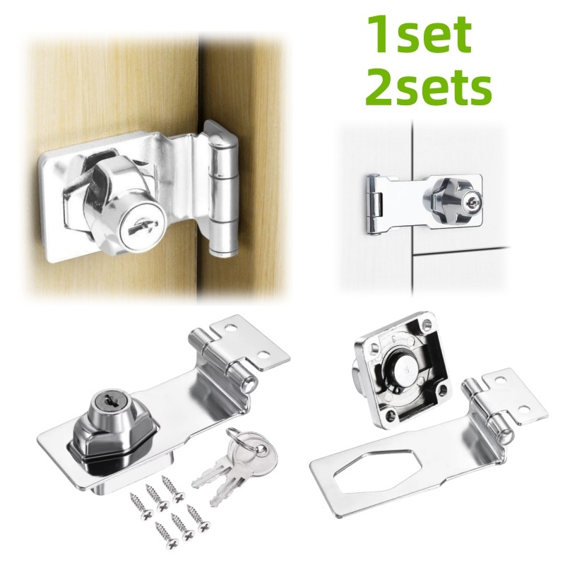Furniture Hardware Jig - 1/2 sets meubelveiligheidsslot in knopstijl, geschikt