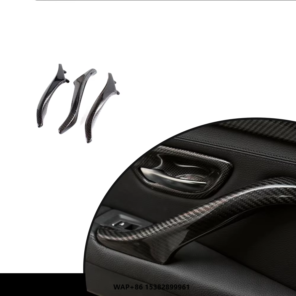 Door Handle Bar - Voor F10 Koolstofvezel Deur Binnenstuur Interieurbekleding