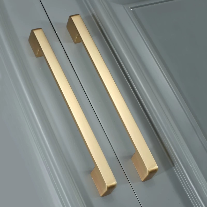 Furniture Hardware Drawer Pulls - Goud geborstelde kast kast hardware keukenladen