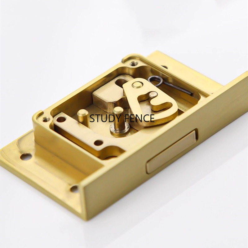 Furniture And Hardware - 1PC Antiek Metalen Ladeslot Wijnkast Deurslot