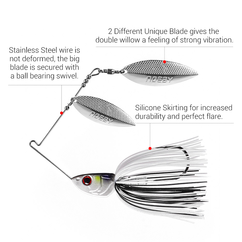 Noeby Spinnerbait 10.5g 14g 21 - Furniture Hardware Jig recensie en prijs