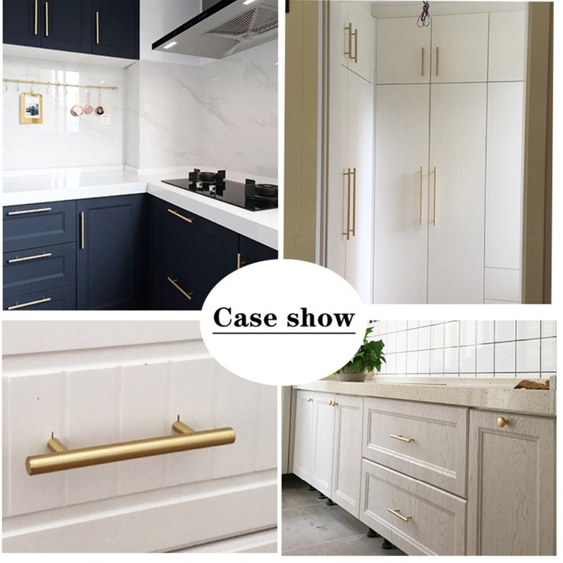 Moderne goud geborstelde recht - Furniture Hardware Drawer Pulls recensie en prijs