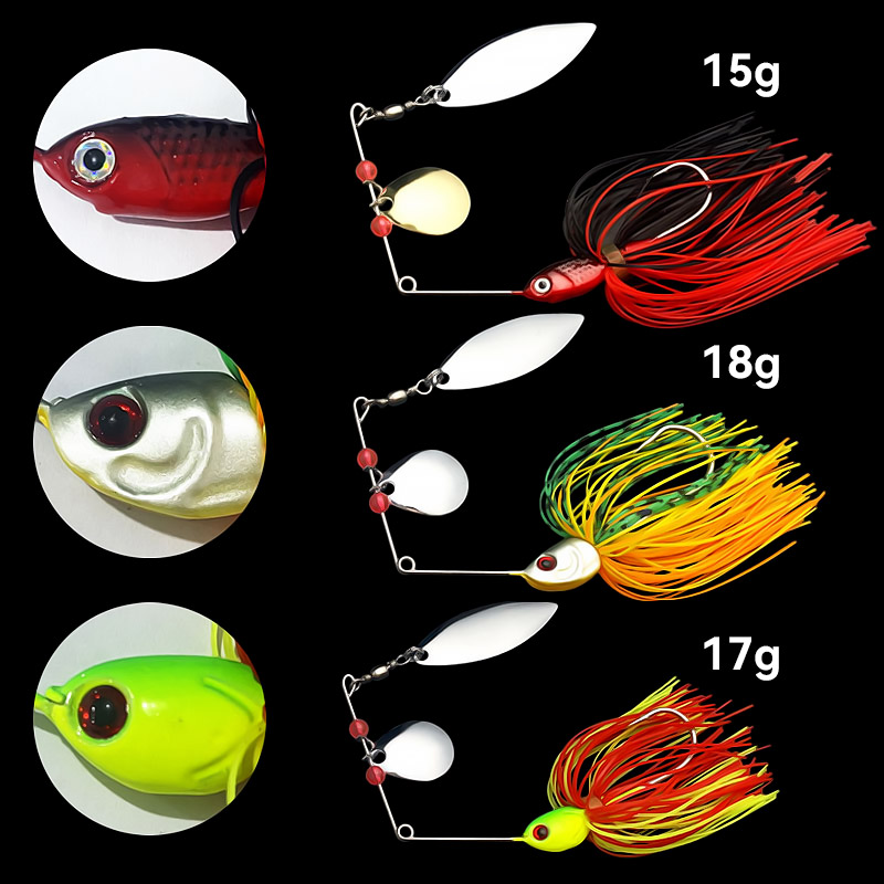 Bazooka 15g 18g Spinnerbait Vi - Furniture Hardware Jig recensie en prijs