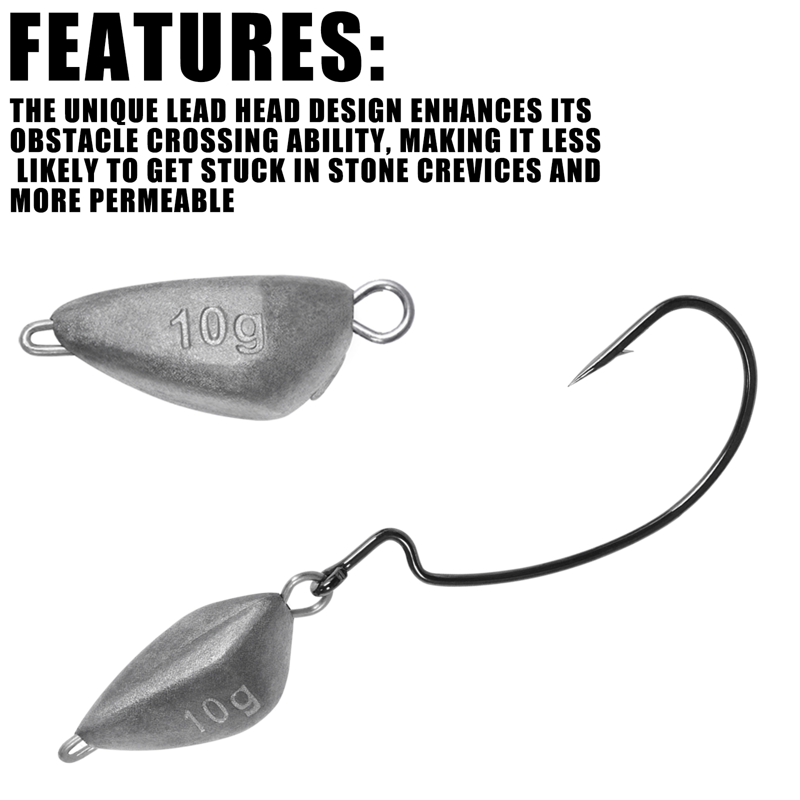 SAMOLLA 5 stks Jig Head Visgew - Furniture Hardware Jig recensie en prijs