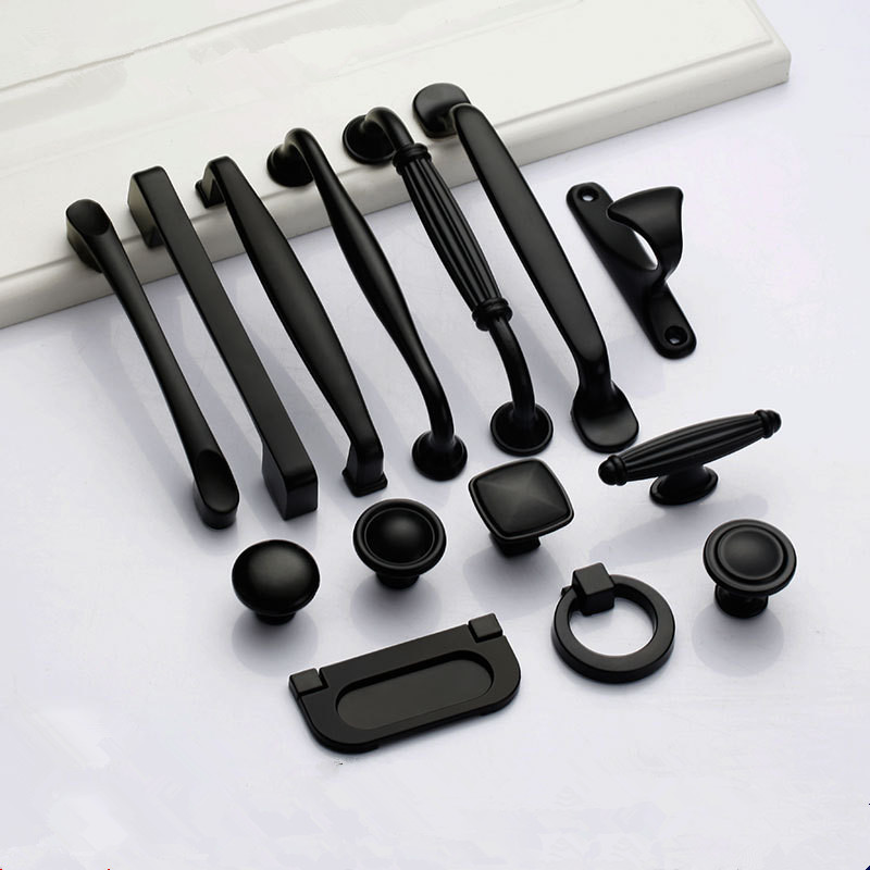 Zwarte handgrepen voor meubelk - Furniture Hardware Drawer Pulls recensie en prijs