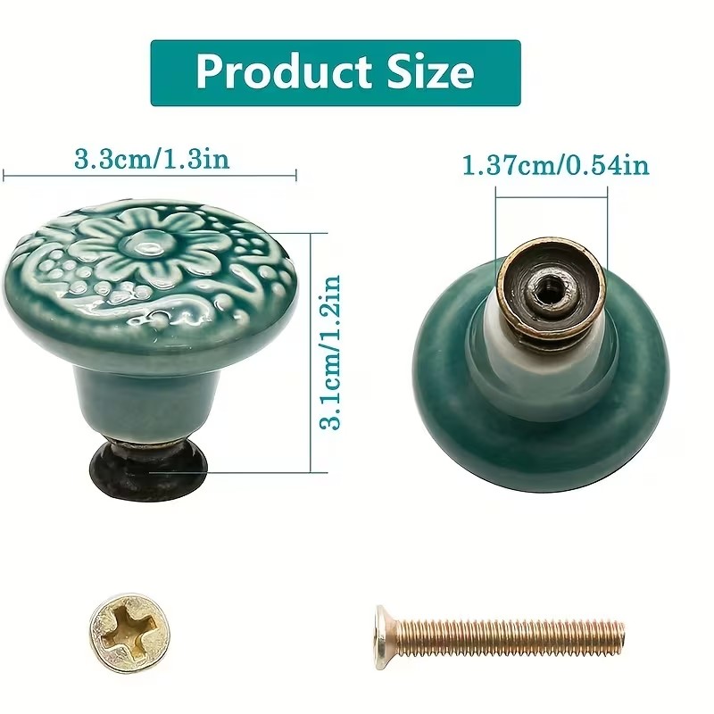 12 stuks keramische kastknoppe - Furniture Hardware Pulls recensie en prijs