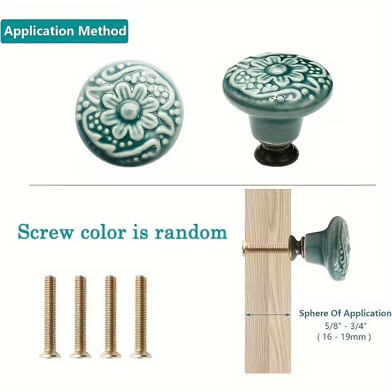 12 stuks keramische kastknoppe - Furniture Hardware Pulls recensie en prijs