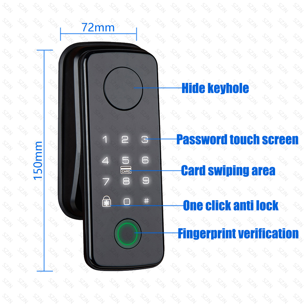 TTLock Auto Smart Vingerafdruk - Door Handle Bar recensie en prijs