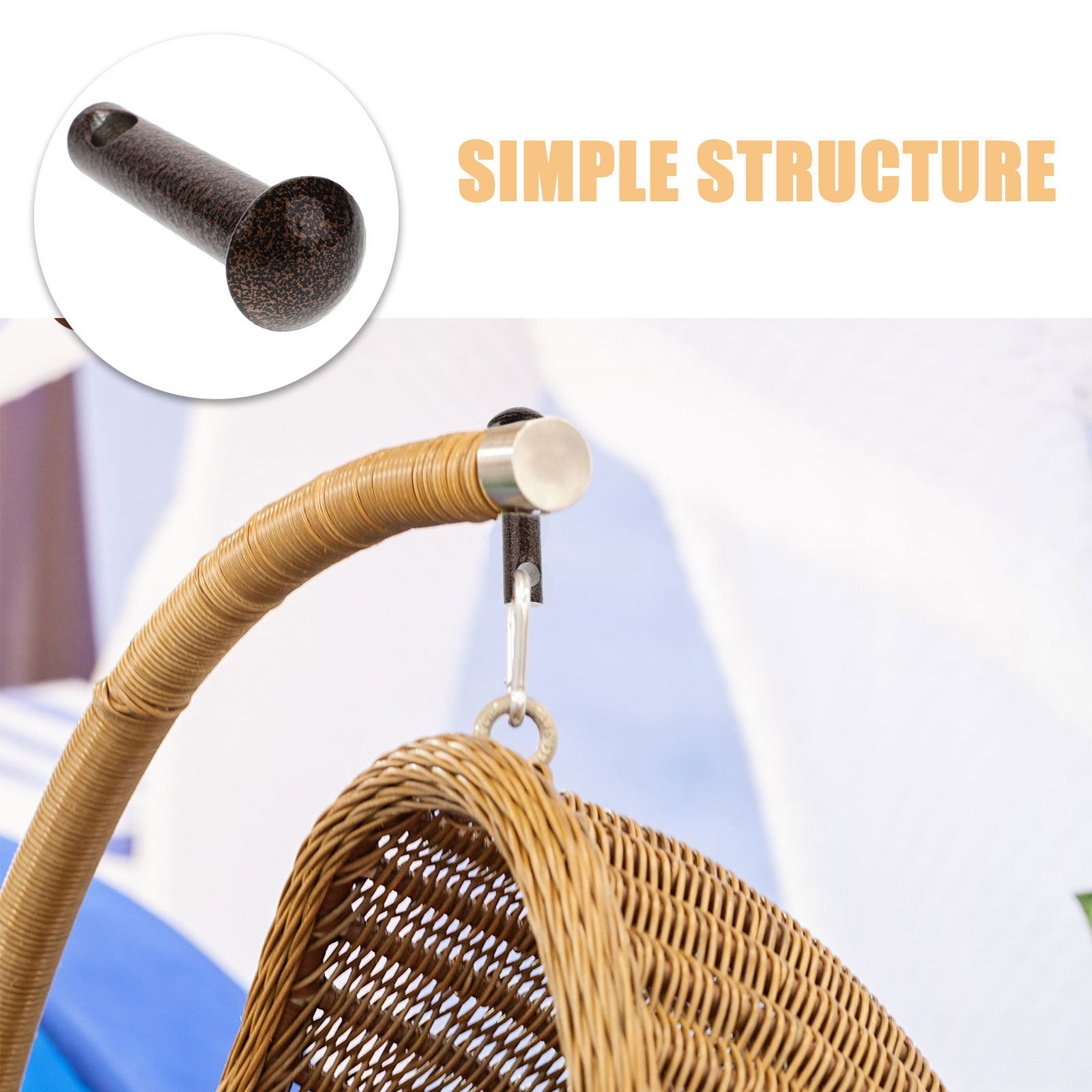 2 stuks hangstoel pin plug hea - Furniture And Hardware recensie en prijs