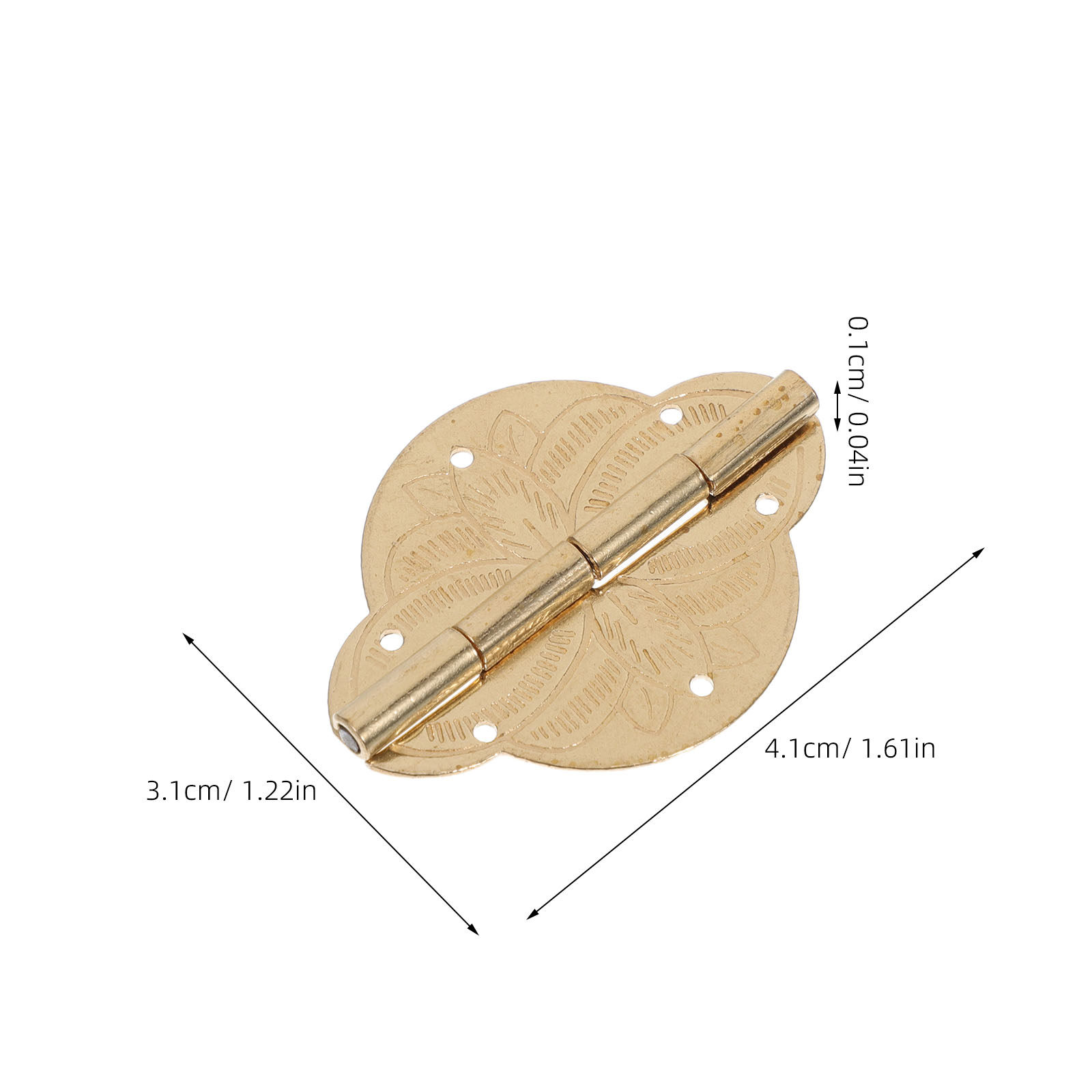 4 stuks messing scharnieren vo - Vintage Furniture Hardware Replacement recensie en prijs
