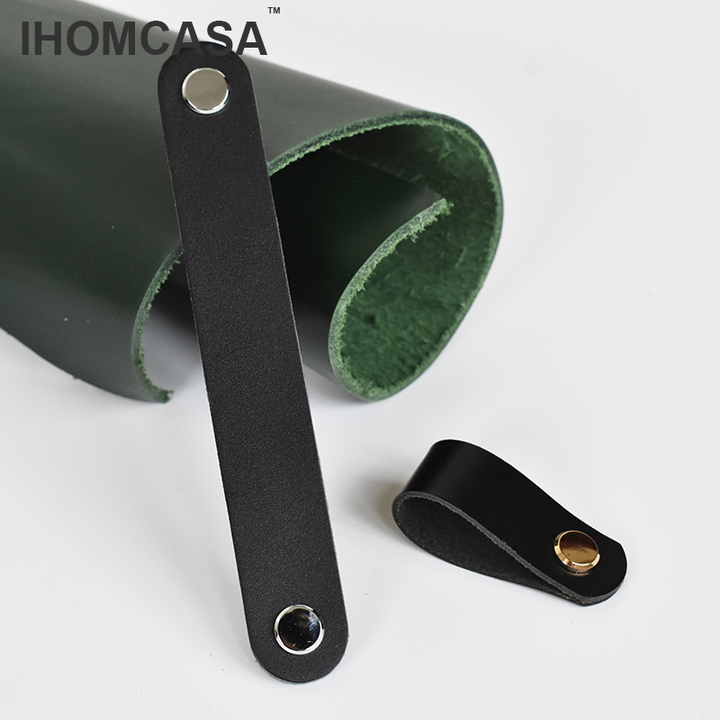 IHOMCASA Zwart Lederen Knoppen - Furniture Hardware Factory recensie en prijs