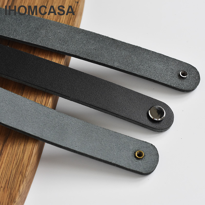 IHOMCASA Zwart Lederen Knoppen - Furniture Hardware Factory recensie en prijs