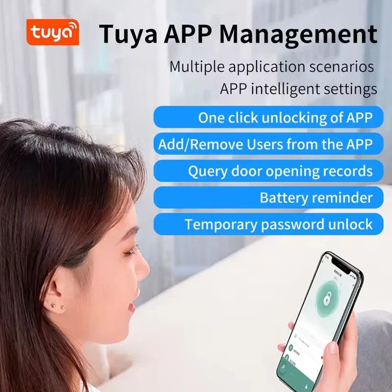 Tuya App Bluetooth Smart Finge - Door Handle Bar recensie en prijs