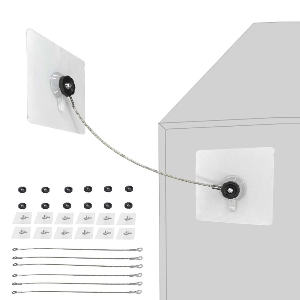 6PACK Anti Tip Meubelriemen Ro - Furniture Home Hardware recensie en prijs