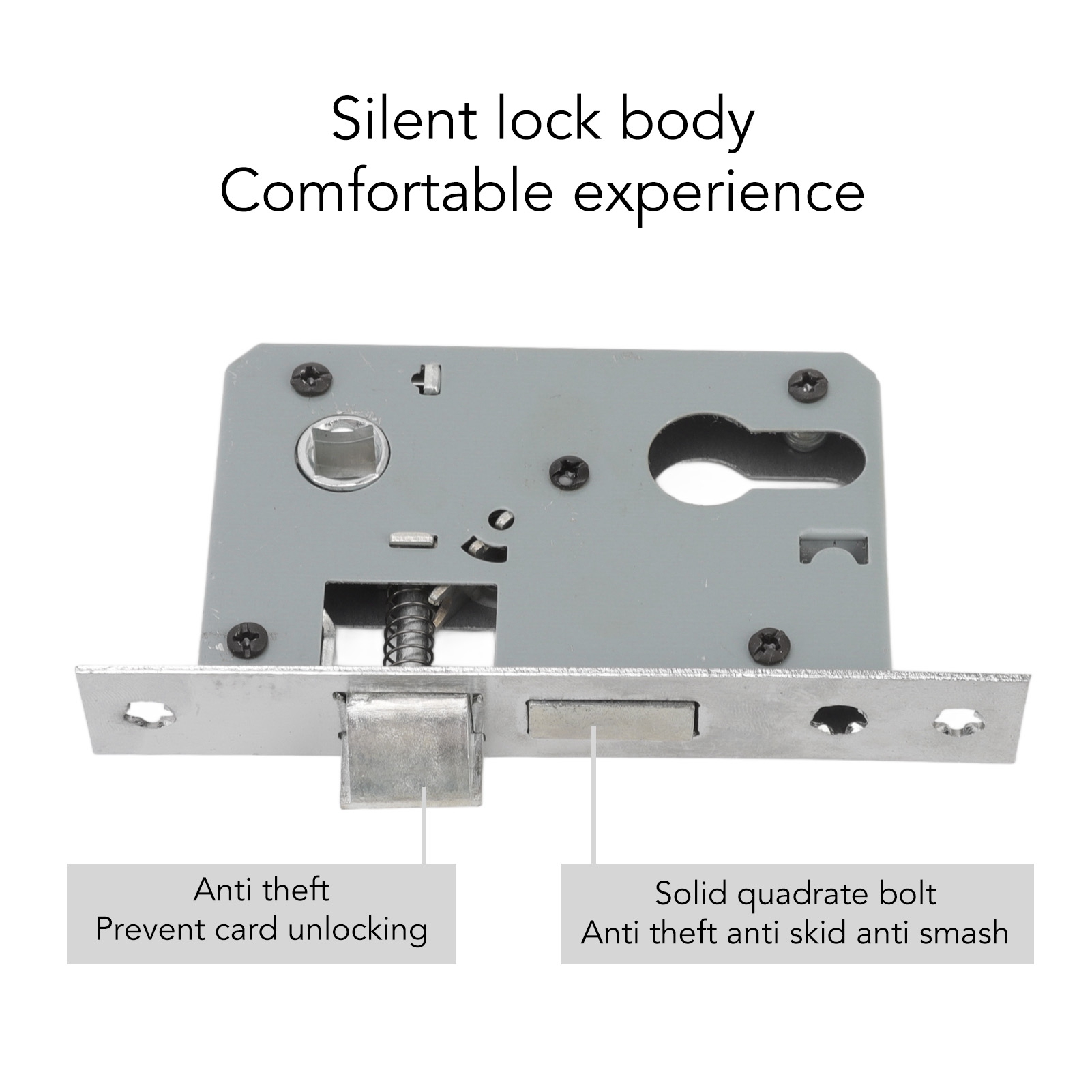 Deurklink Slot Mangaan Staal S - Door Handle Bar recensie en prijs