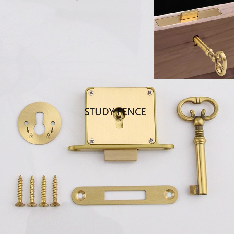 1PC Antiek Metalen Ladeslot Wi - Furniture And Hardware recensie en prijs