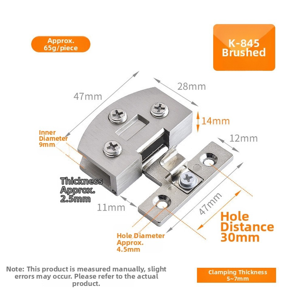 Vrij openende glazen kastdeur  - Furniture Hardware Display recensie en prijs
