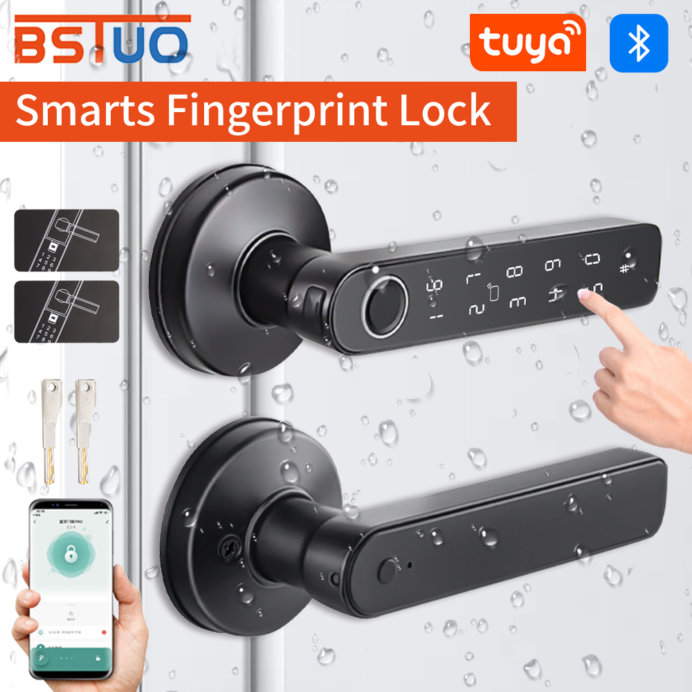 Tuya Bluetooth Smart Deurslot, - Door Handle Bar recensie en prijs